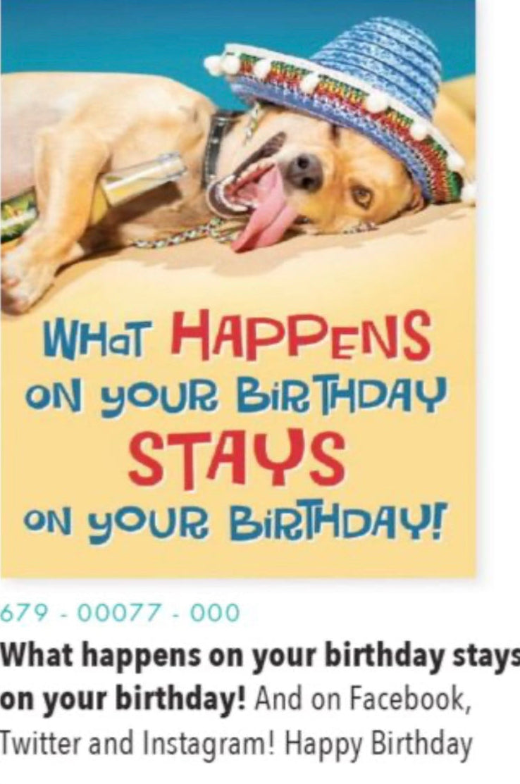 Birthday Humour