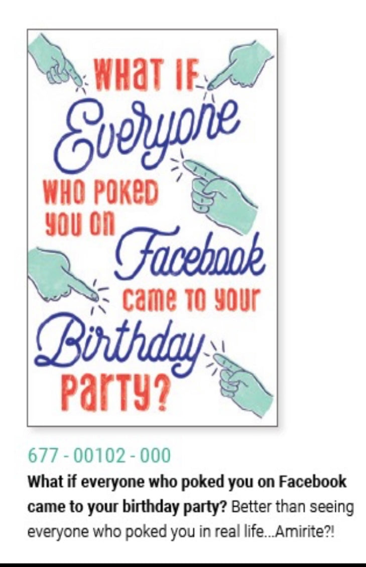 Birthday Humour