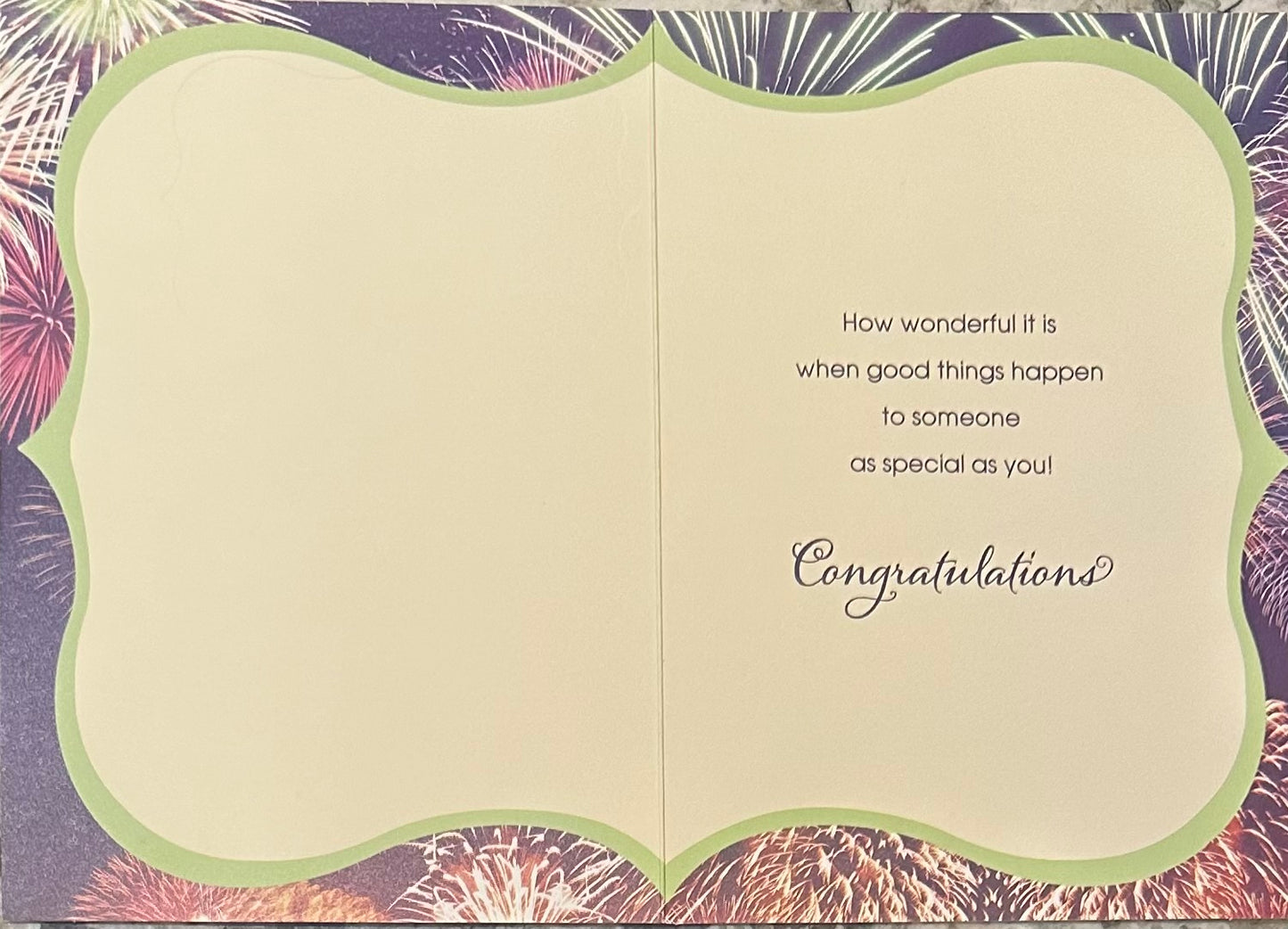 Congratulations