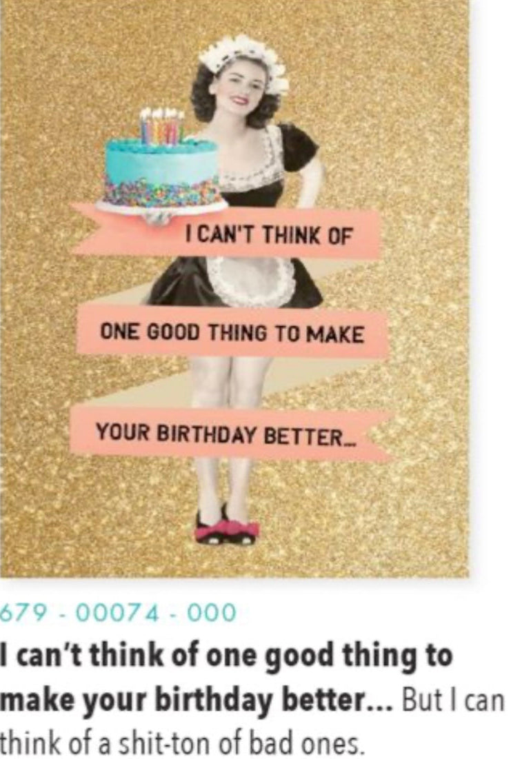Birthday Humour