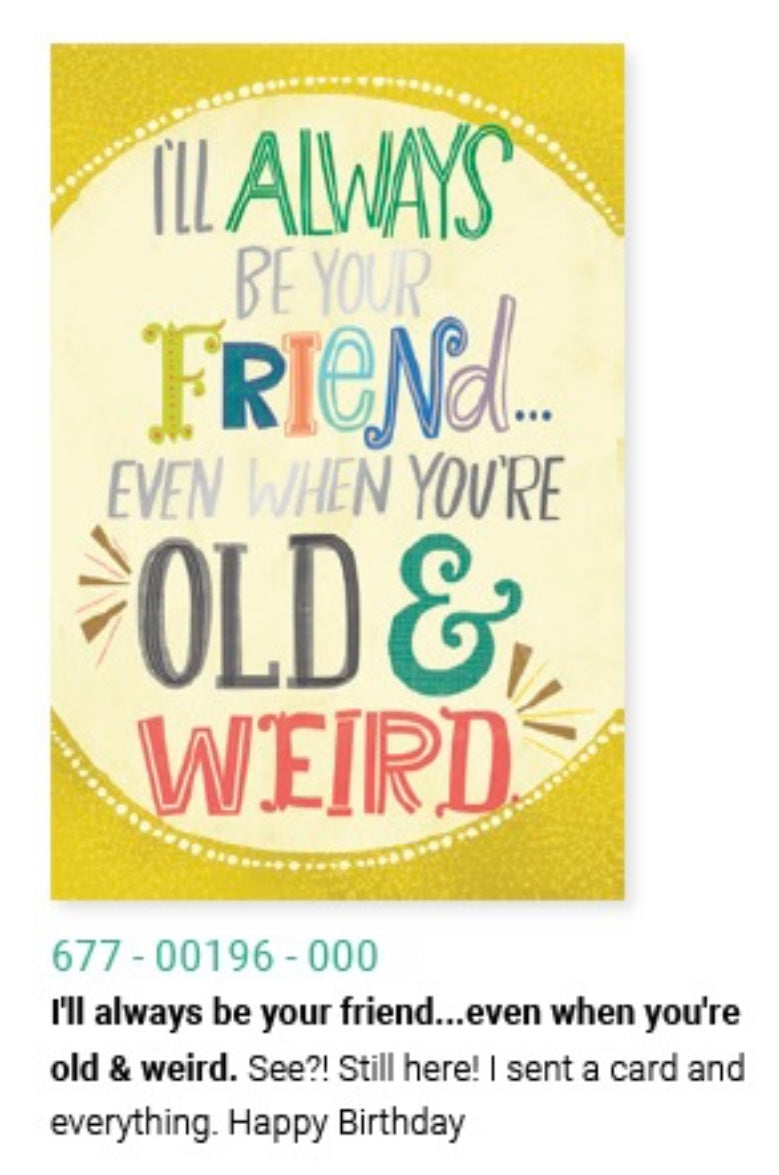 Birthday Humour